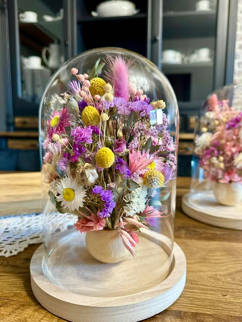 Łąka w szkle kolorowa