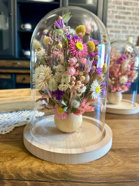 Łąka w szkle kolorowa